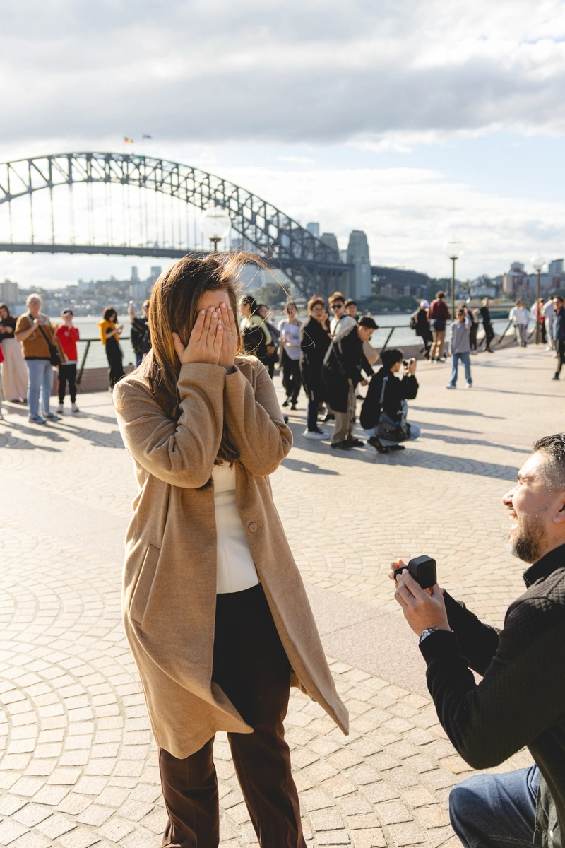 Marriage proposal at the Sydney Opera House 4