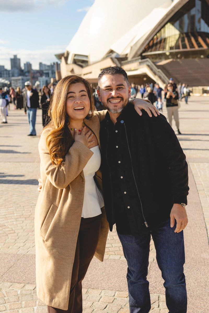 Marriage proposal at the Sydney Opera House 8