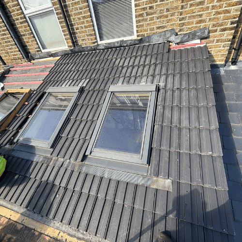 Recent roof project