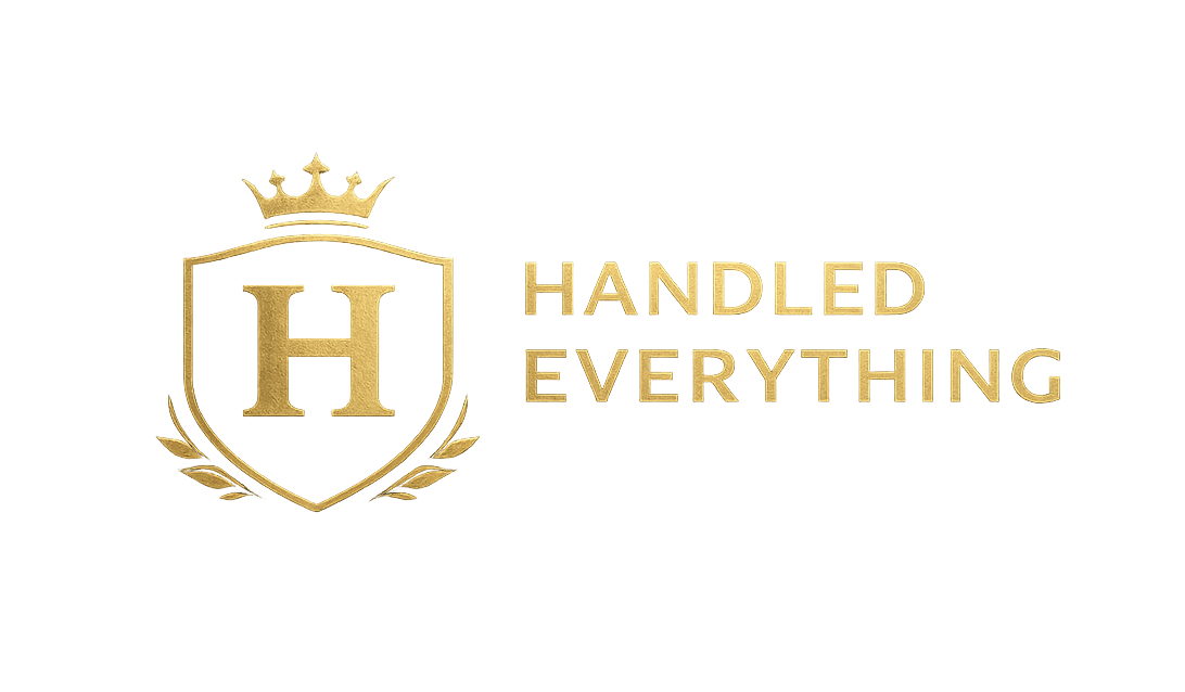 Handled Everything crest