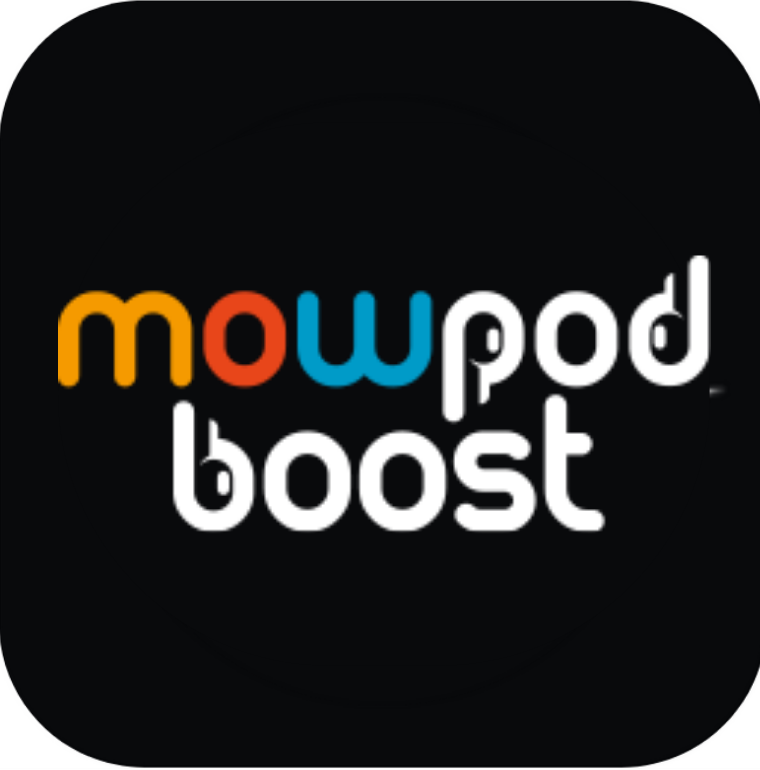 mowPod Boost logo