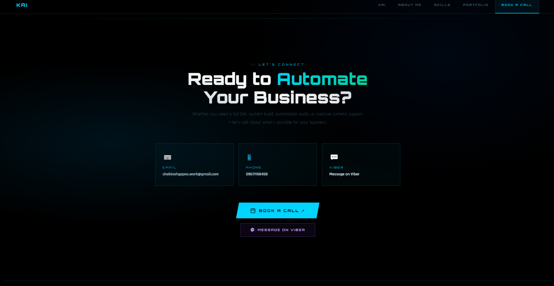 Custom Portfolio