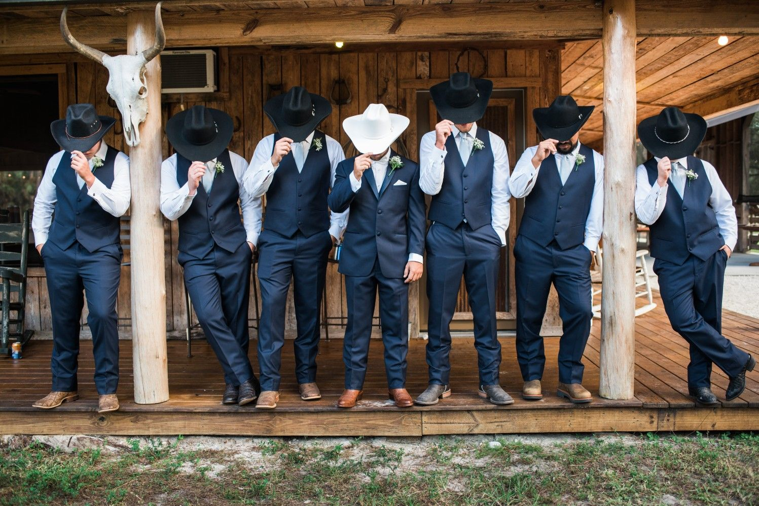 Wedding party hat inspiration