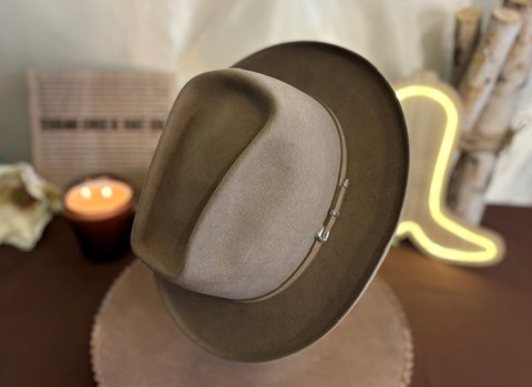 Ridge Runner handcrafted felt hat by Sugar Creek Hat Co. in Northwest Arkansas
