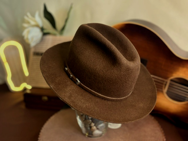 Handcrafted Sugar Creek felt hat