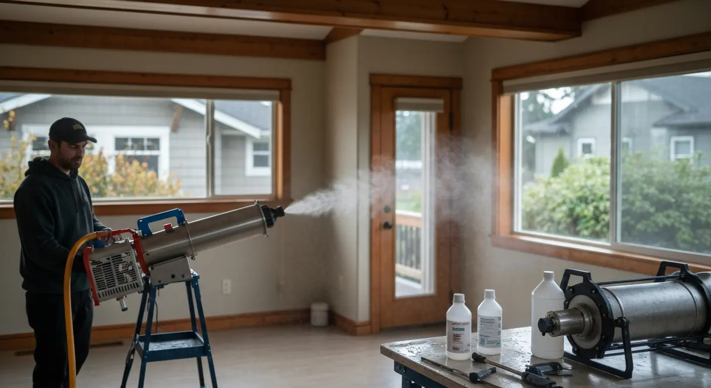 Odor elimination treatment application