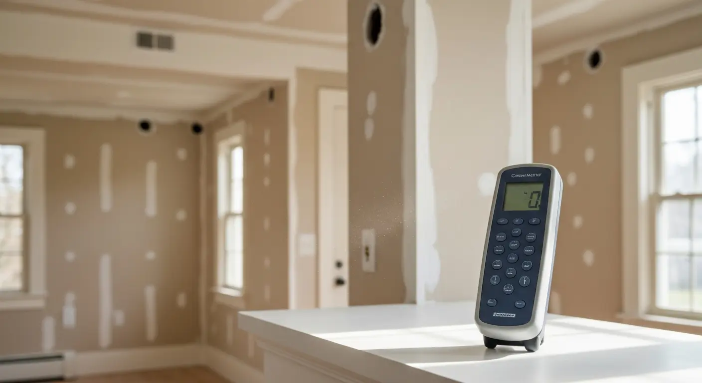 Post-remediation air quality clearance test