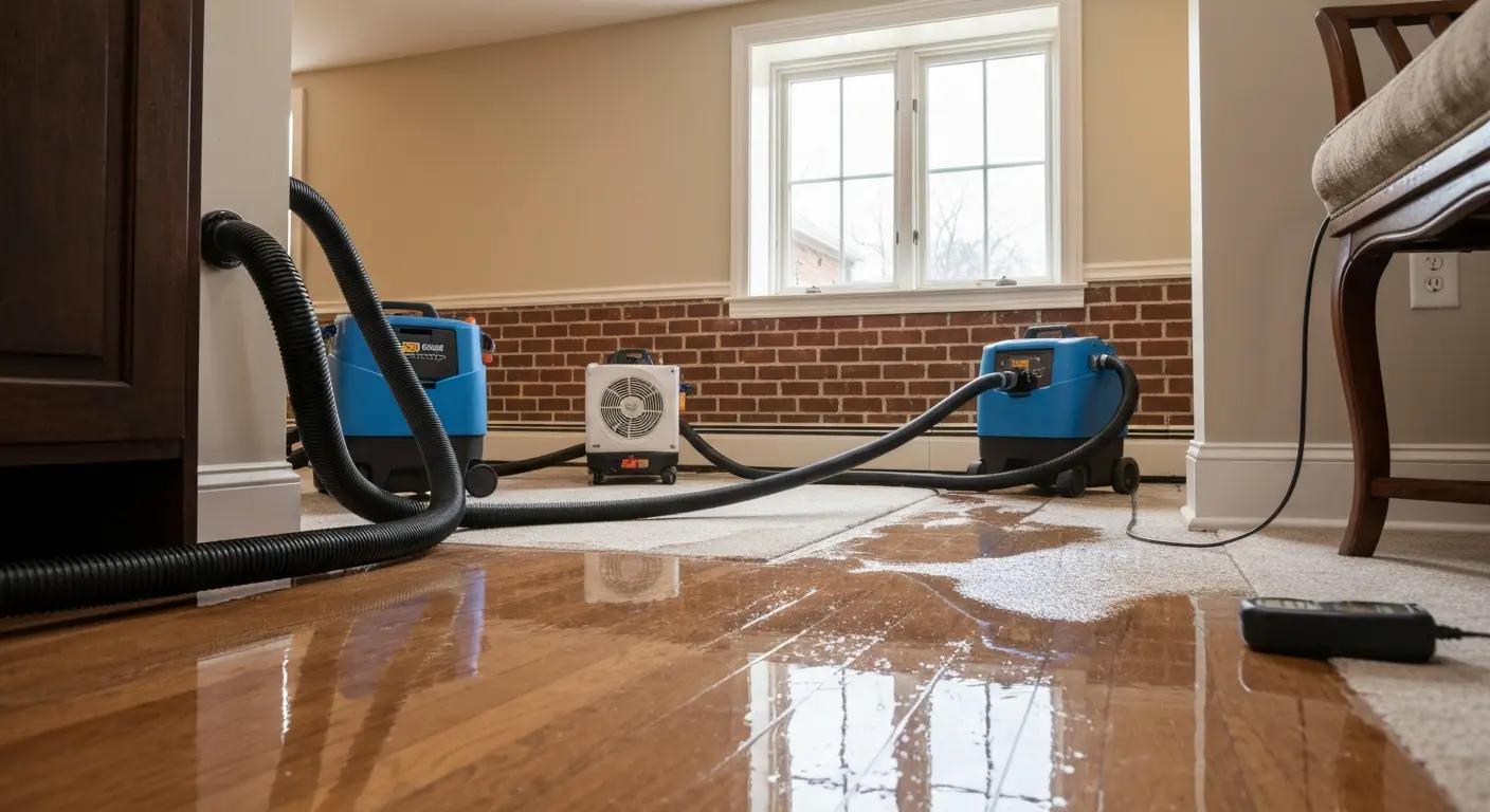 Water extraction in Mount Vernon home