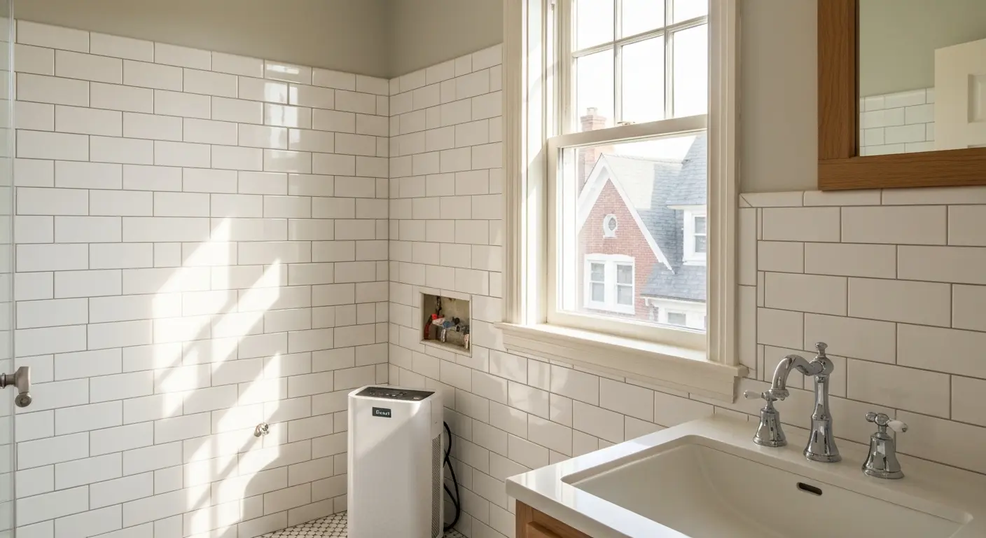 Bathroom mold removal