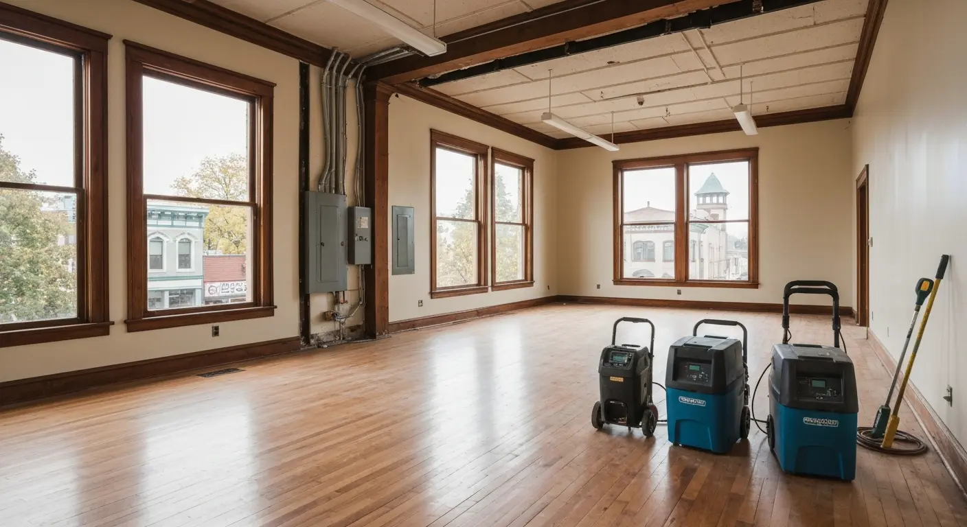 Commercial water damage