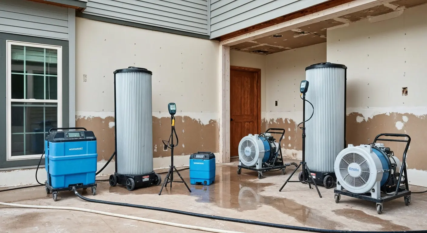 Structural drying equipment