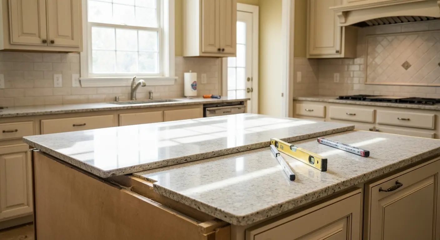 Kitchen countertop installation in Mount Vernon