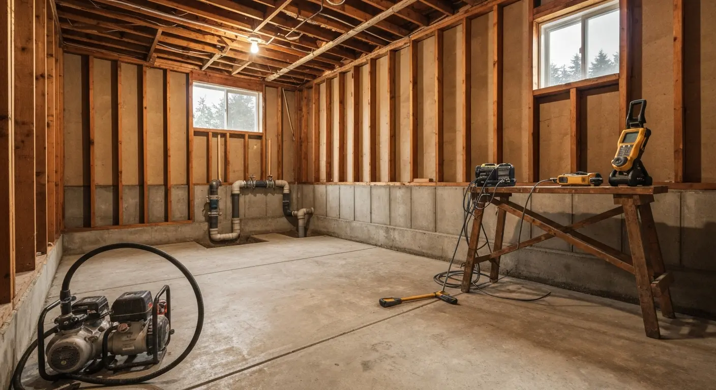 Sewage backup remediation