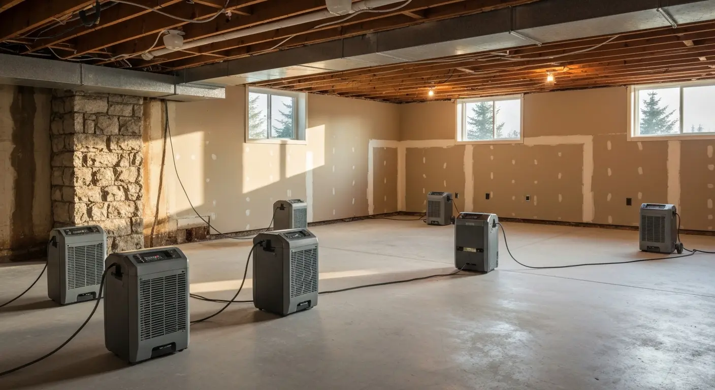 Mold prevention and structural drying