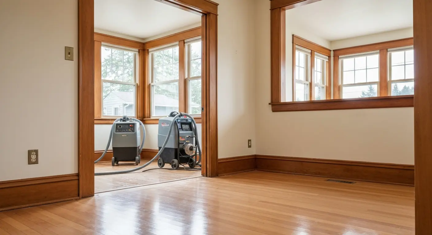 Residential flood damage cleanup