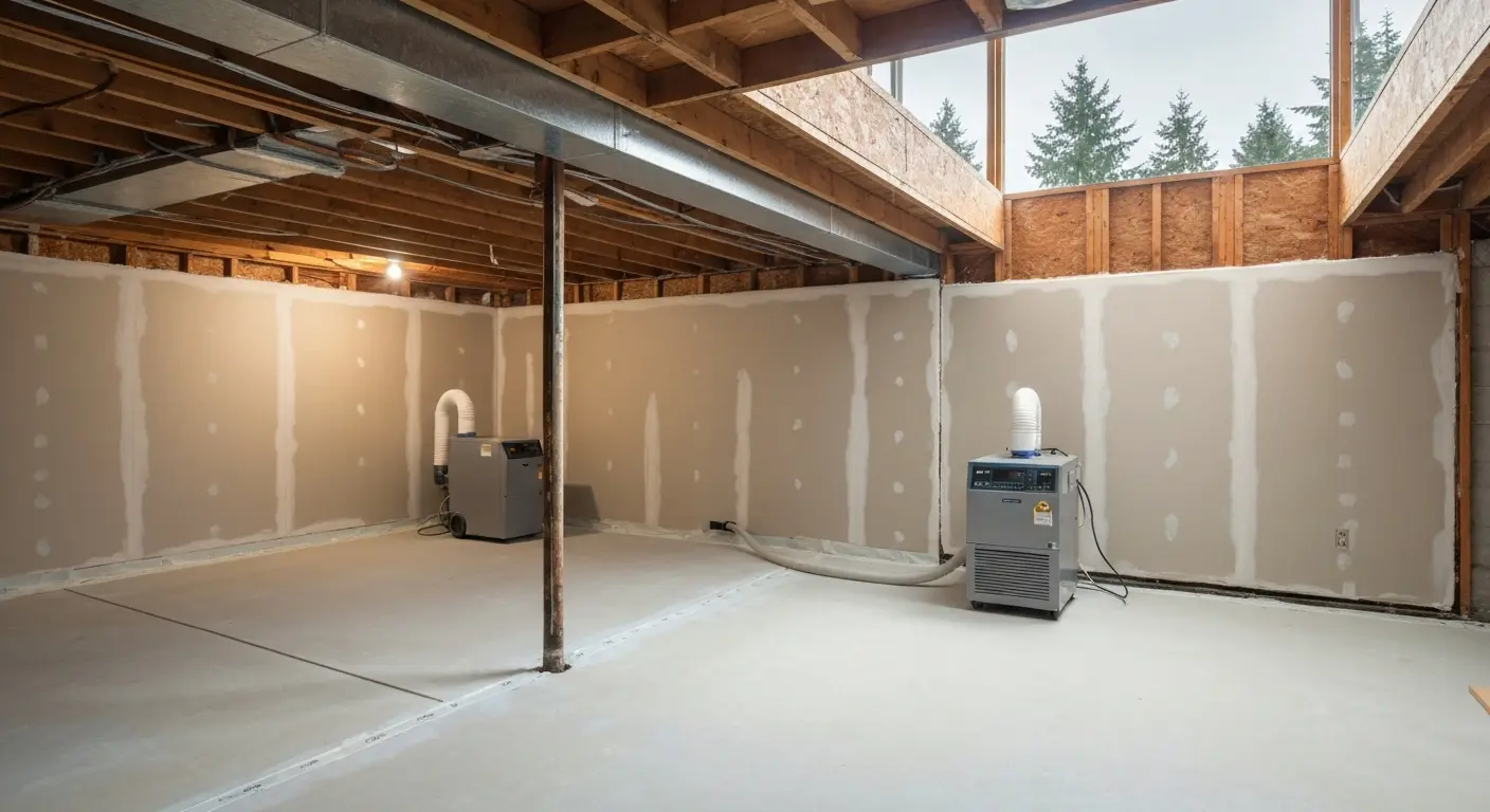 Basement mold removal