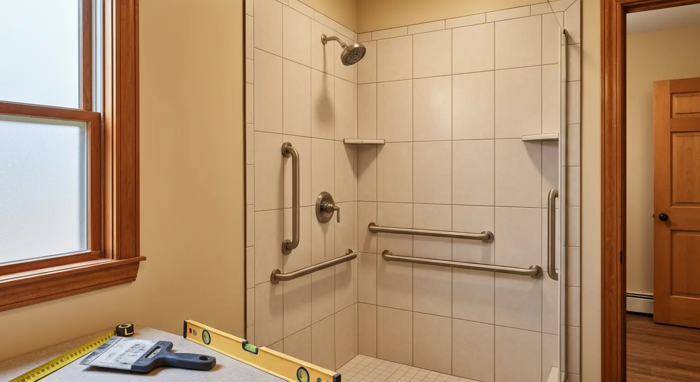 Tub to shower conversion