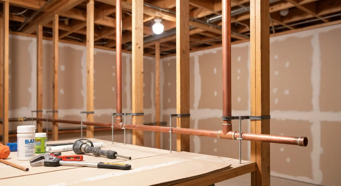 Pipe leak water damage