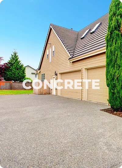 Concrete driveway protected with GoNano