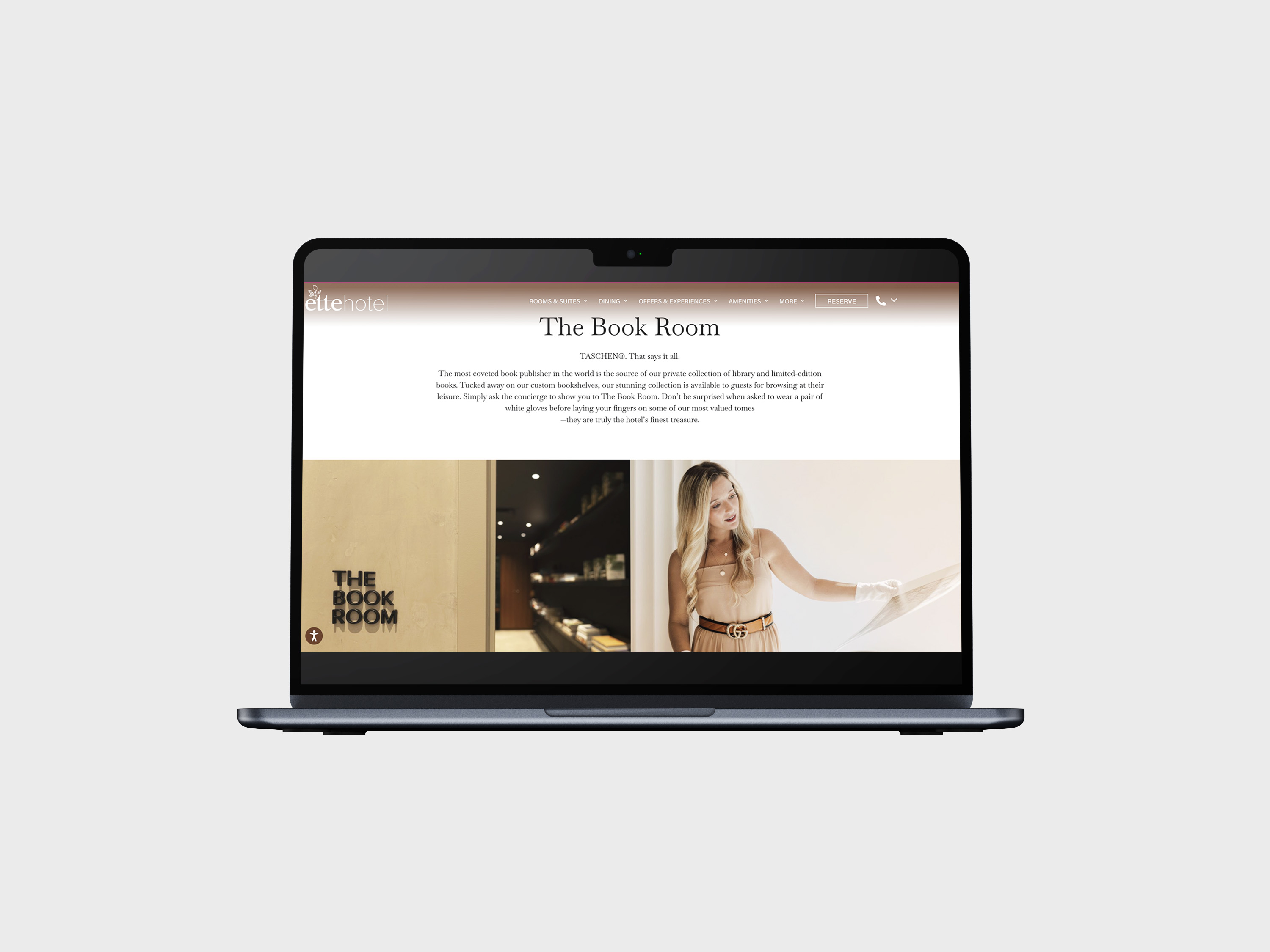 Ette Hotel Website