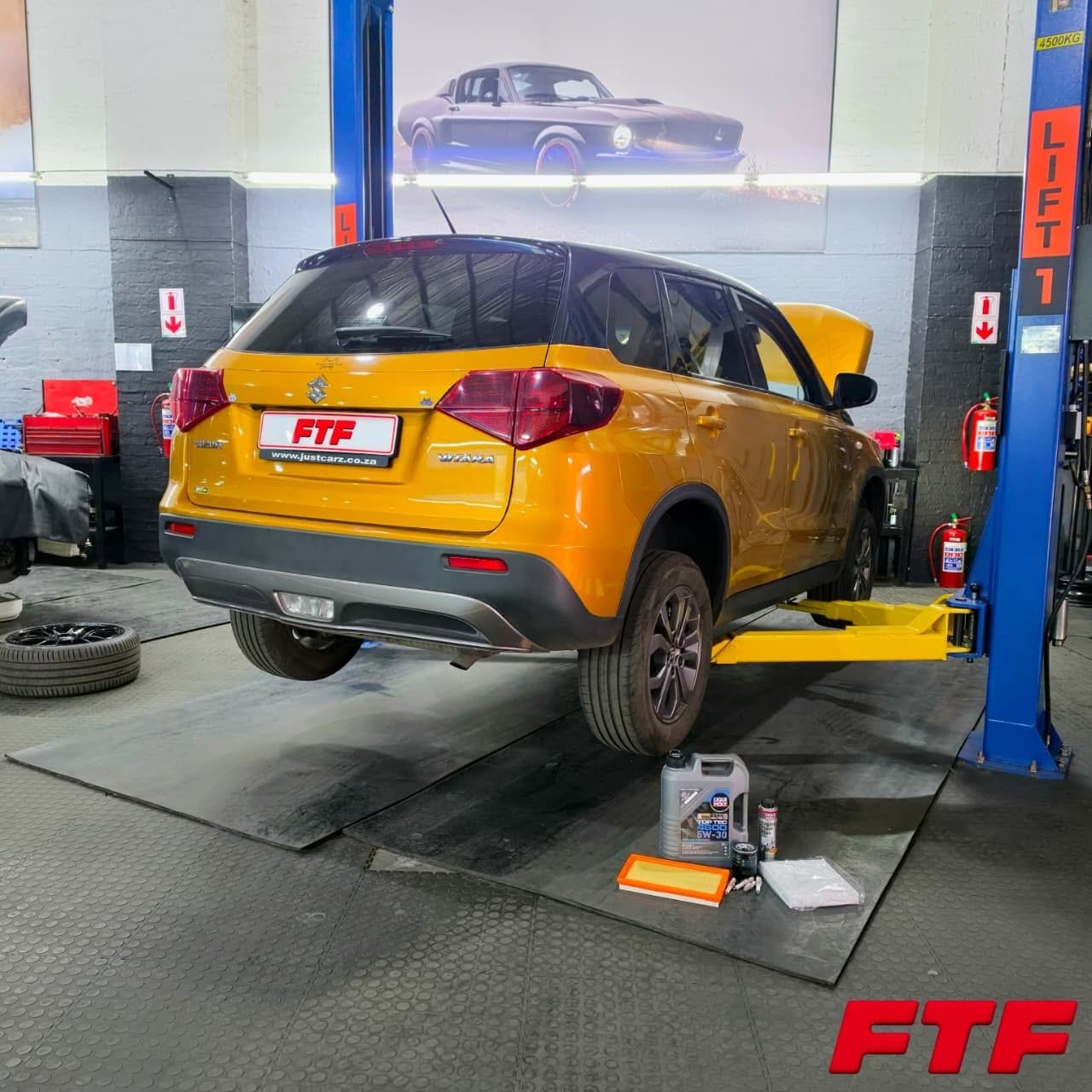 Vehicle service completed