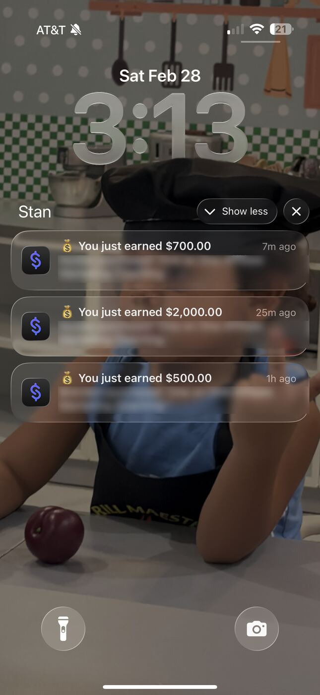 $700 + $2,000 + $500