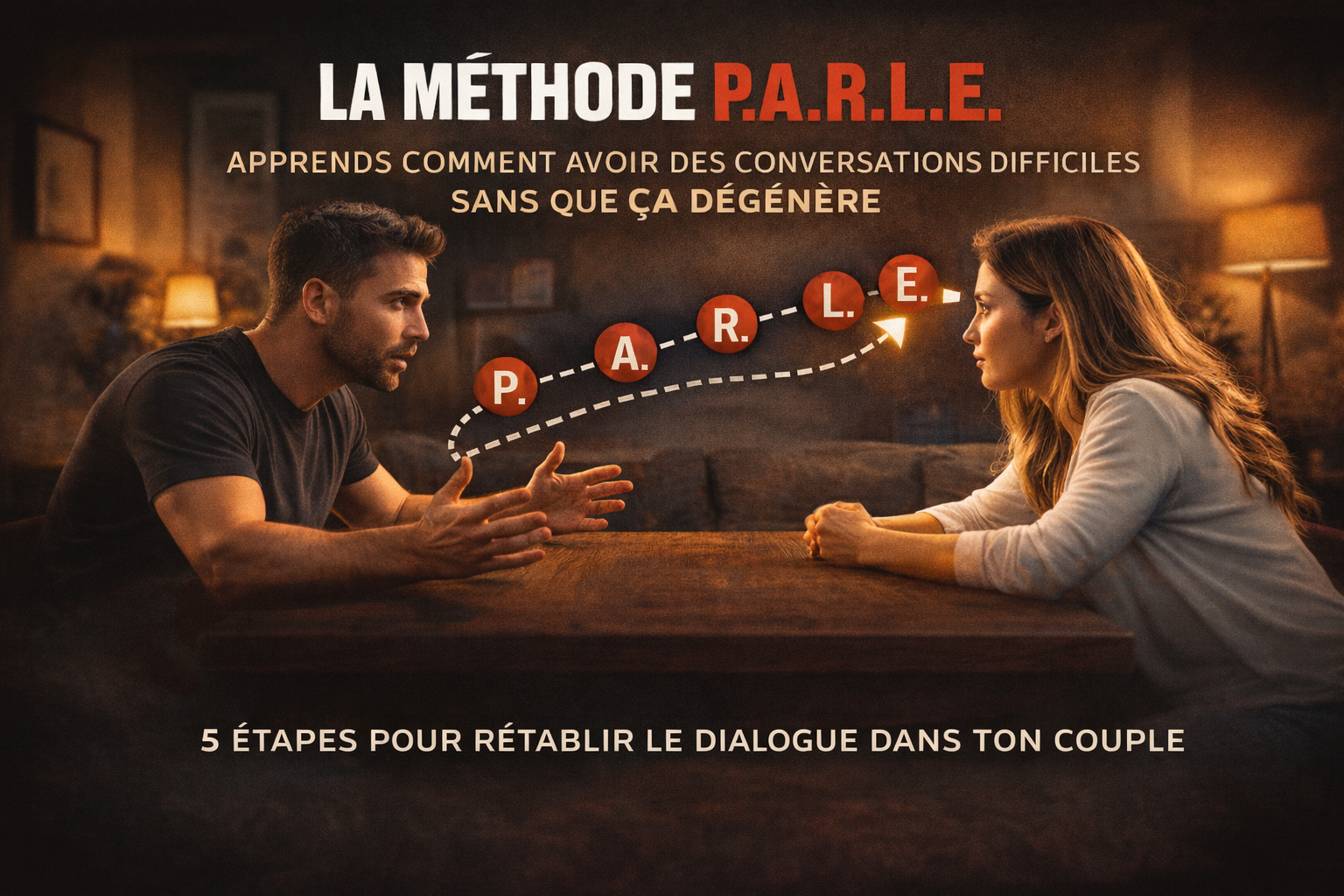 La méthode P.A.R.L.E. – 5 étapes pour rétablir le dialogue dans ton couple