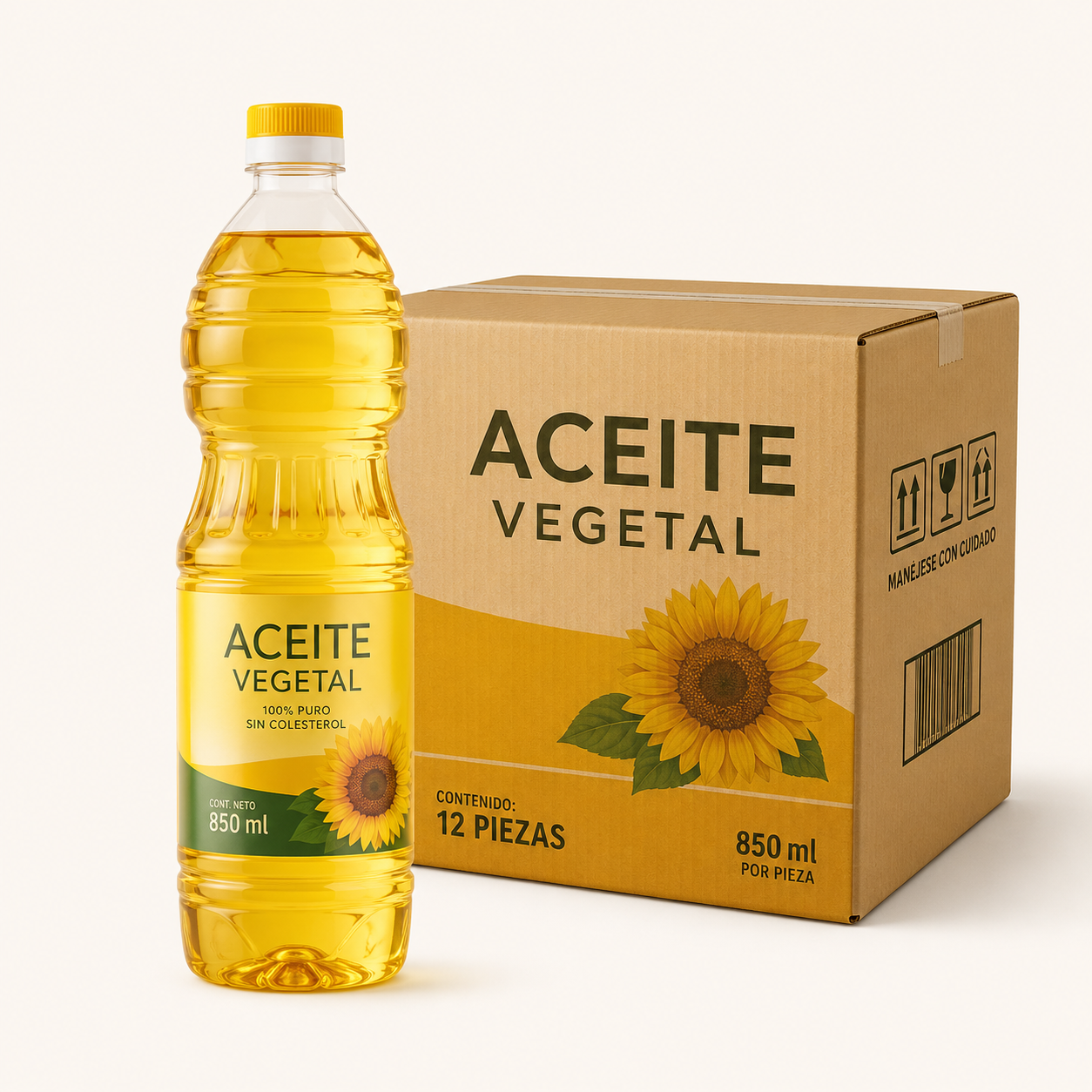 Aceite vegetal 850 ml