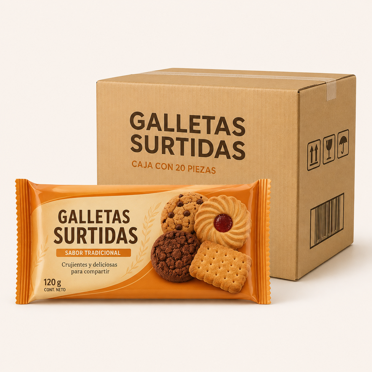 Galletas surtidas 120 g