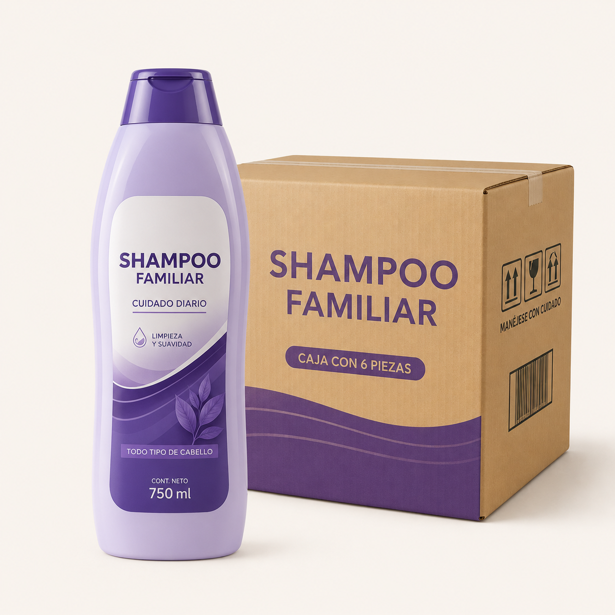 Shampoo familiar 750 ml