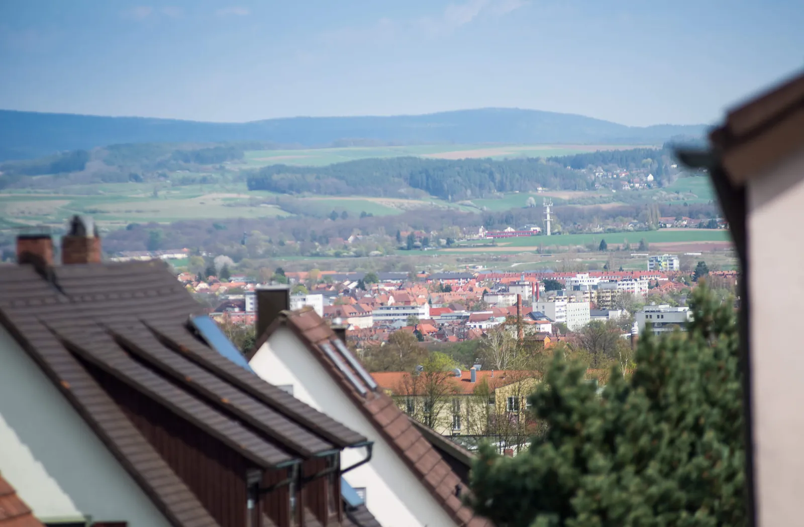 Blick über Bayreuth