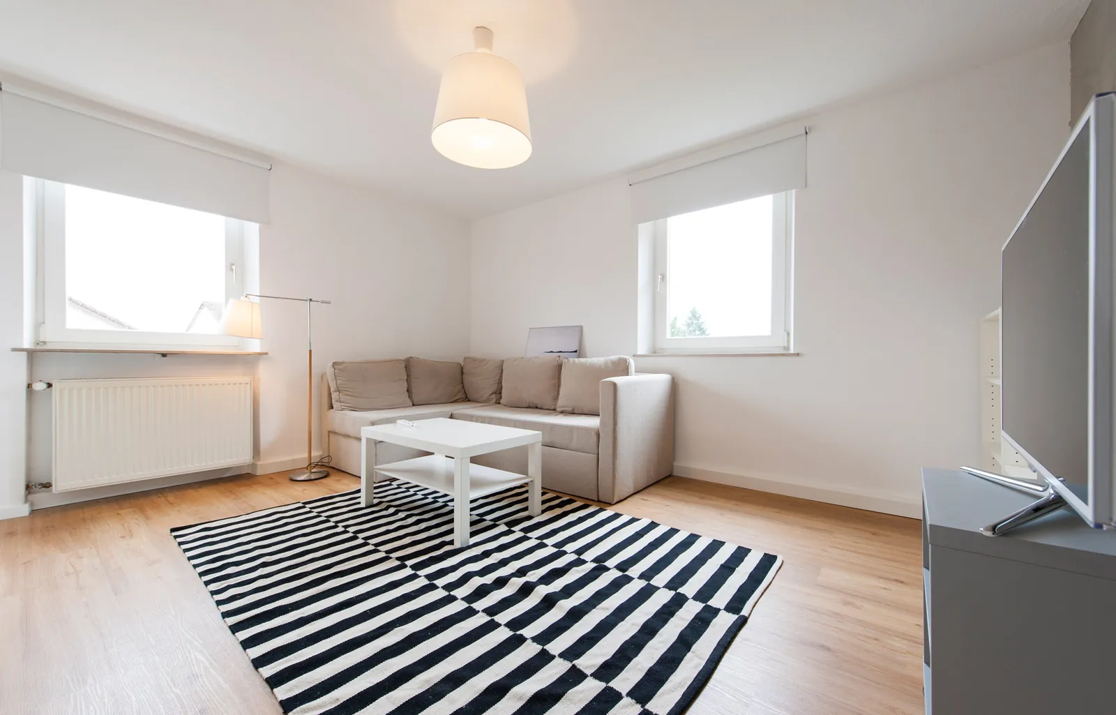 Helles Wohnzimmer