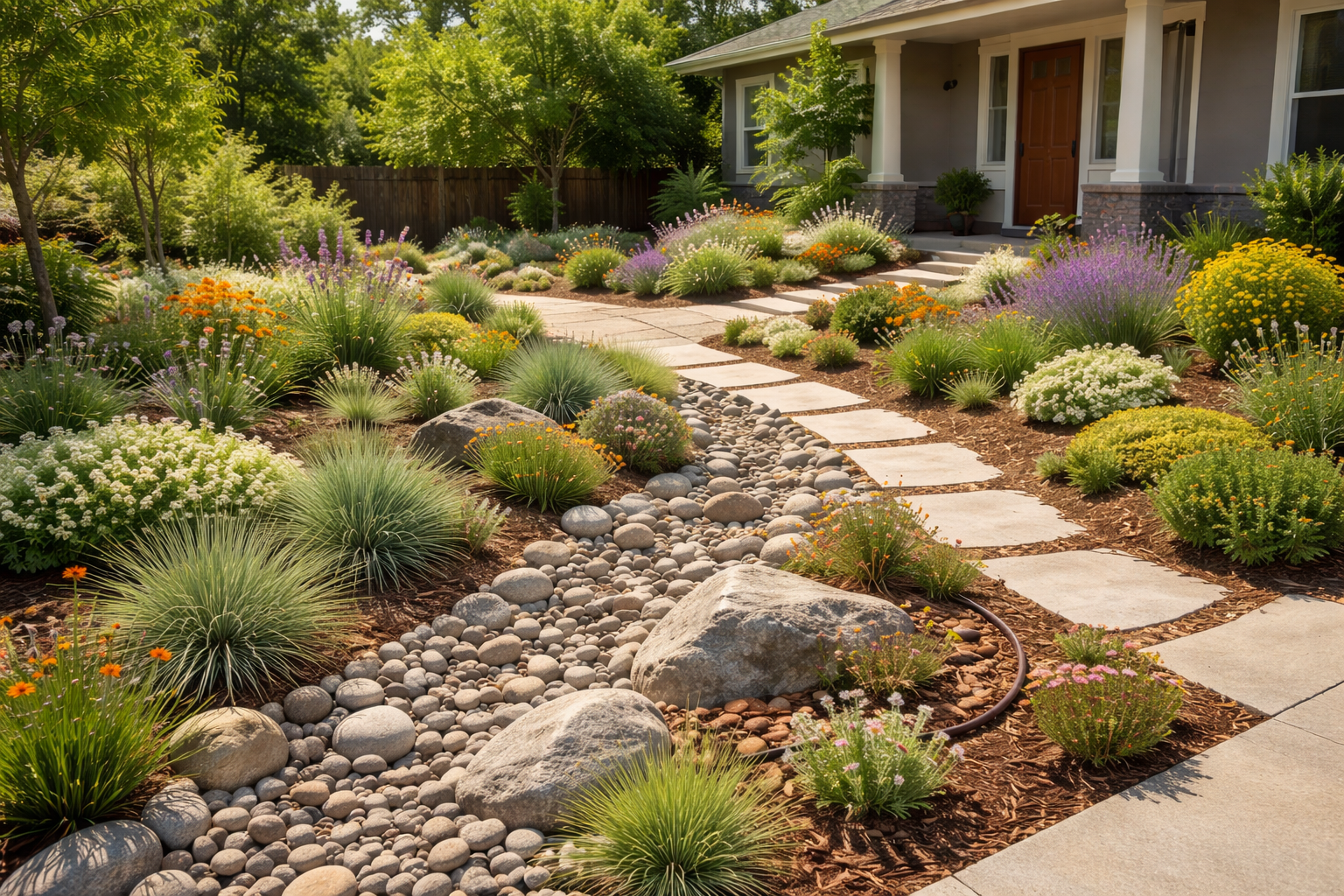 How Water Efficient Landscaping and Lawn Sprinkler Installation Improve Your Garden