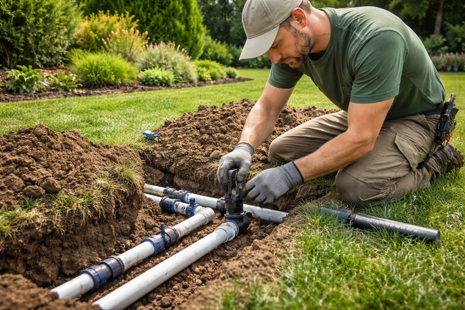 How Water Efficient Landscaping and Lawn Sprinkler Installation Improve Your Garden