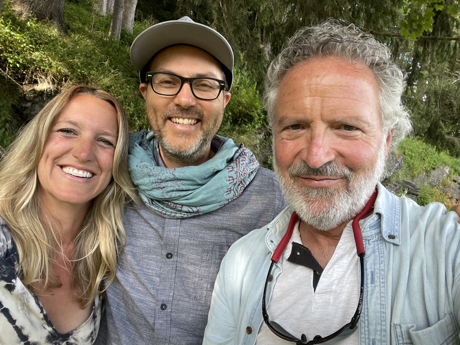 Kate, Gordon, and Craig at Kripalu