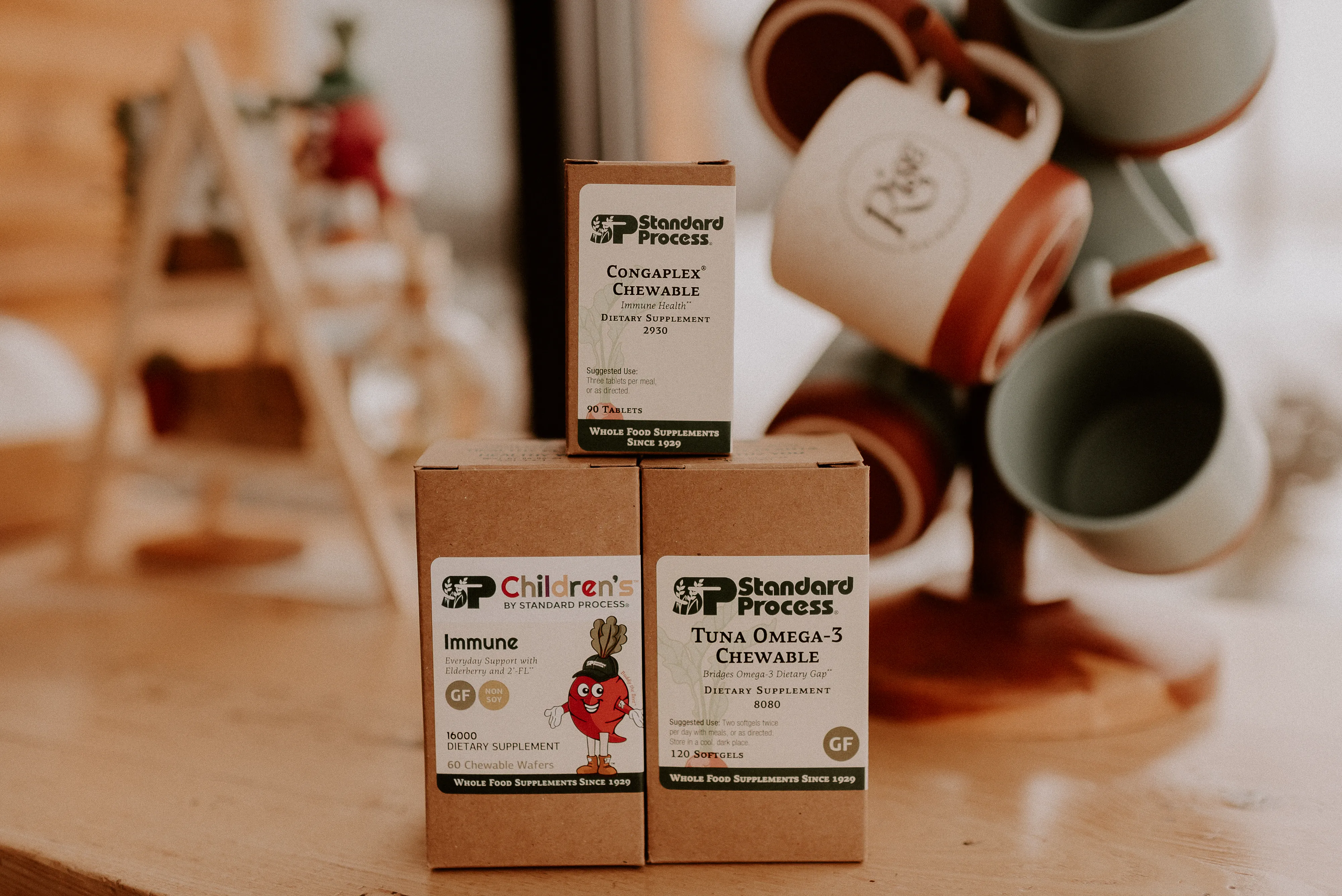 Standard Process whole-food supplements at Rise Chiropractic