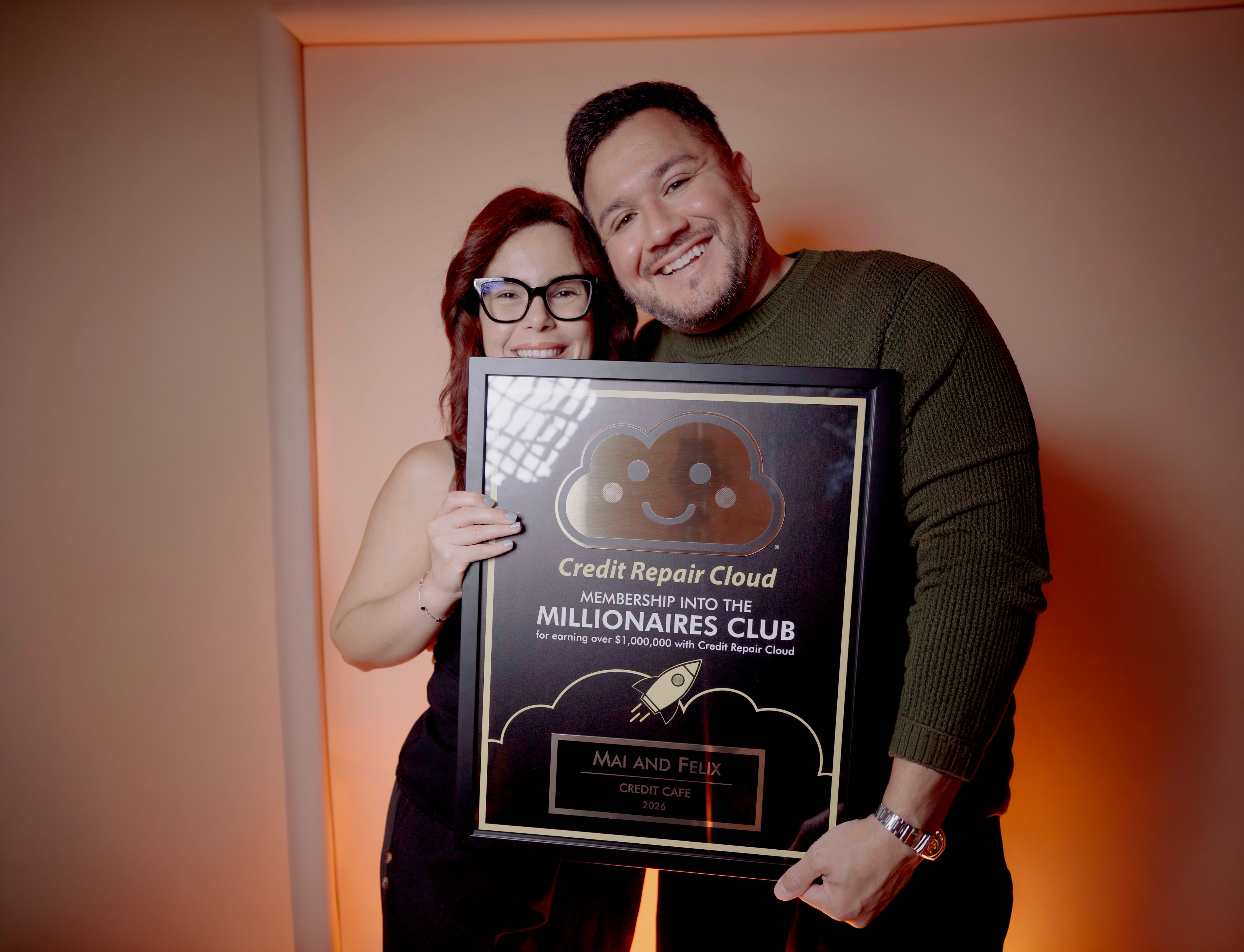 Mai y Félix, fundadores de Credit Café