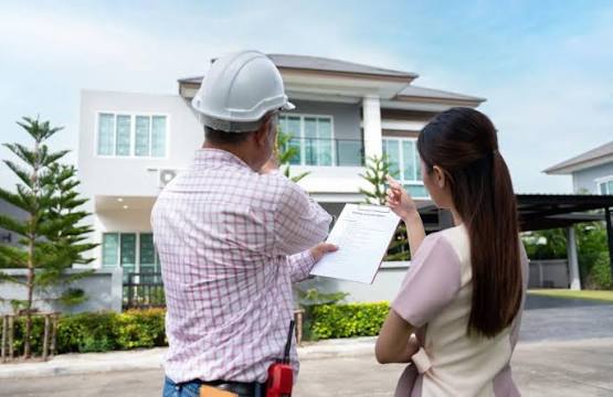 Happy homeowner