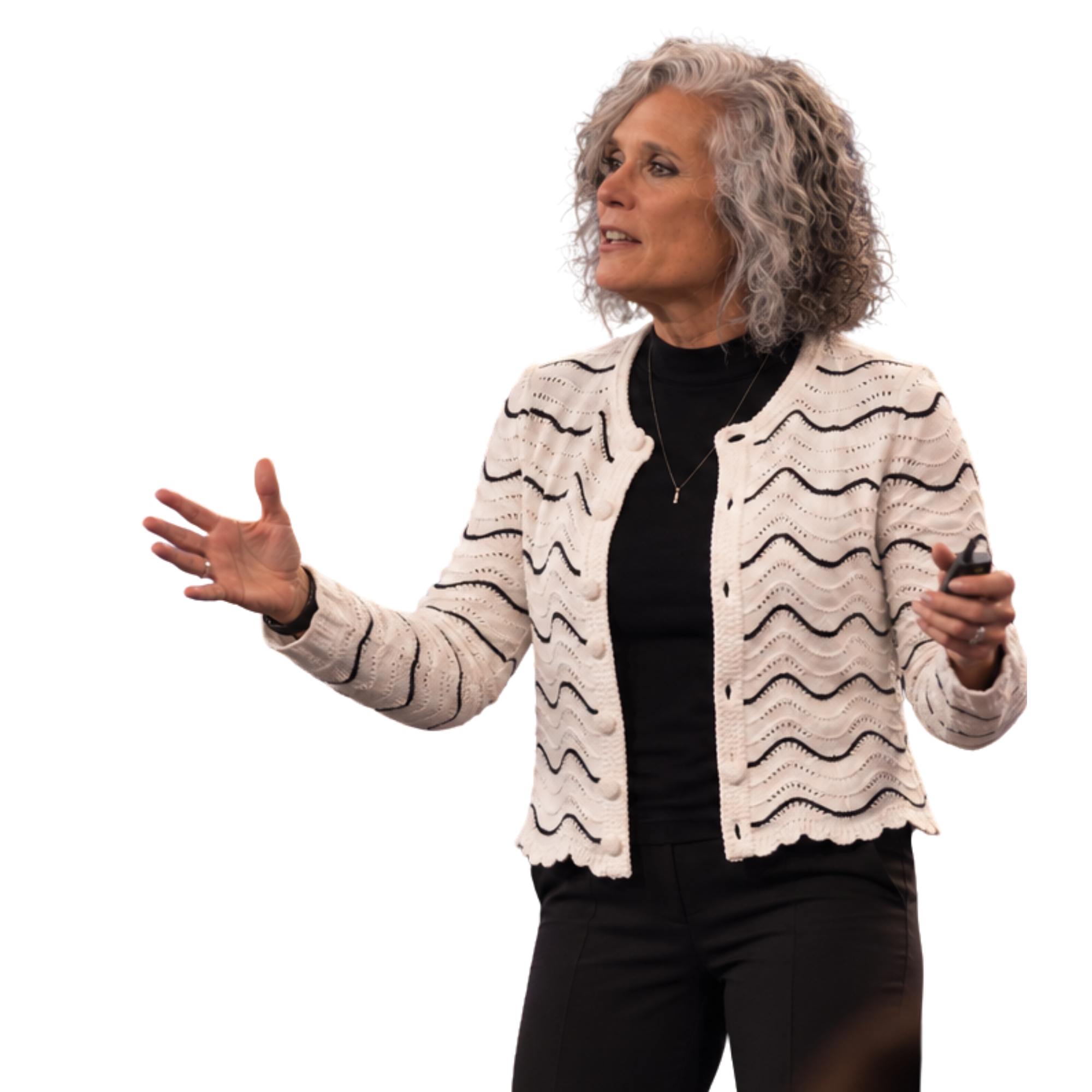 Mary Keynote Speaker stage cutout