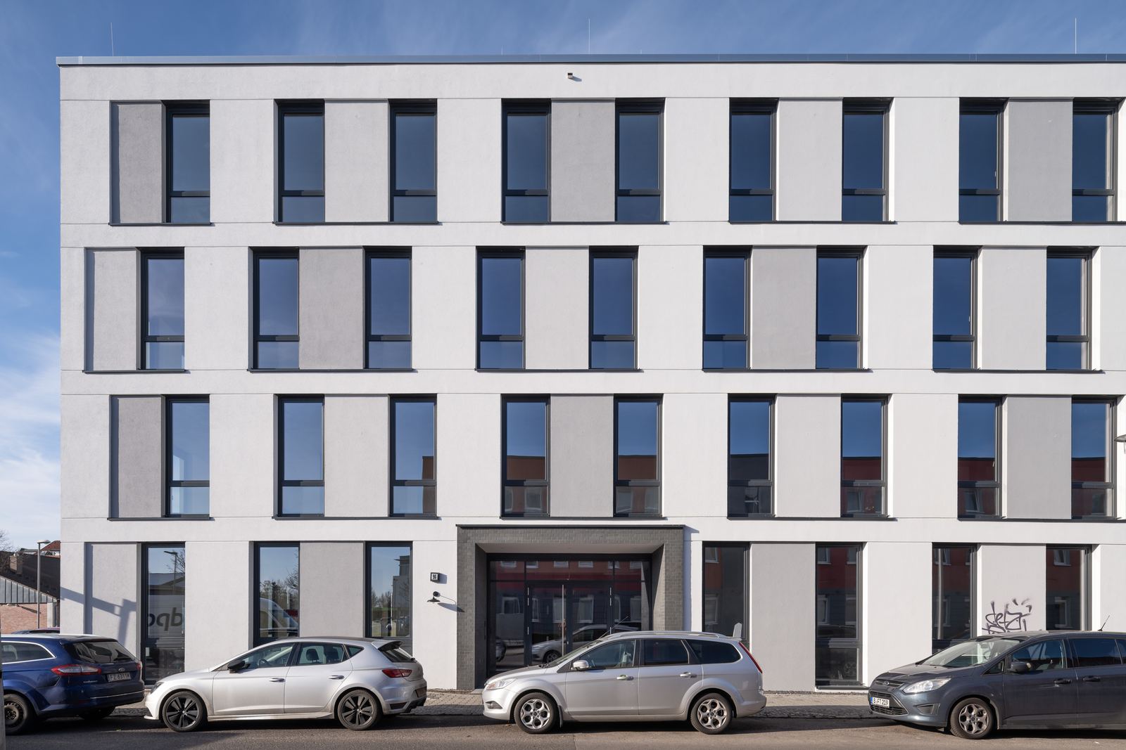 Kabelwerk Berlin von der Otto-Franke-Straße aus gesehen