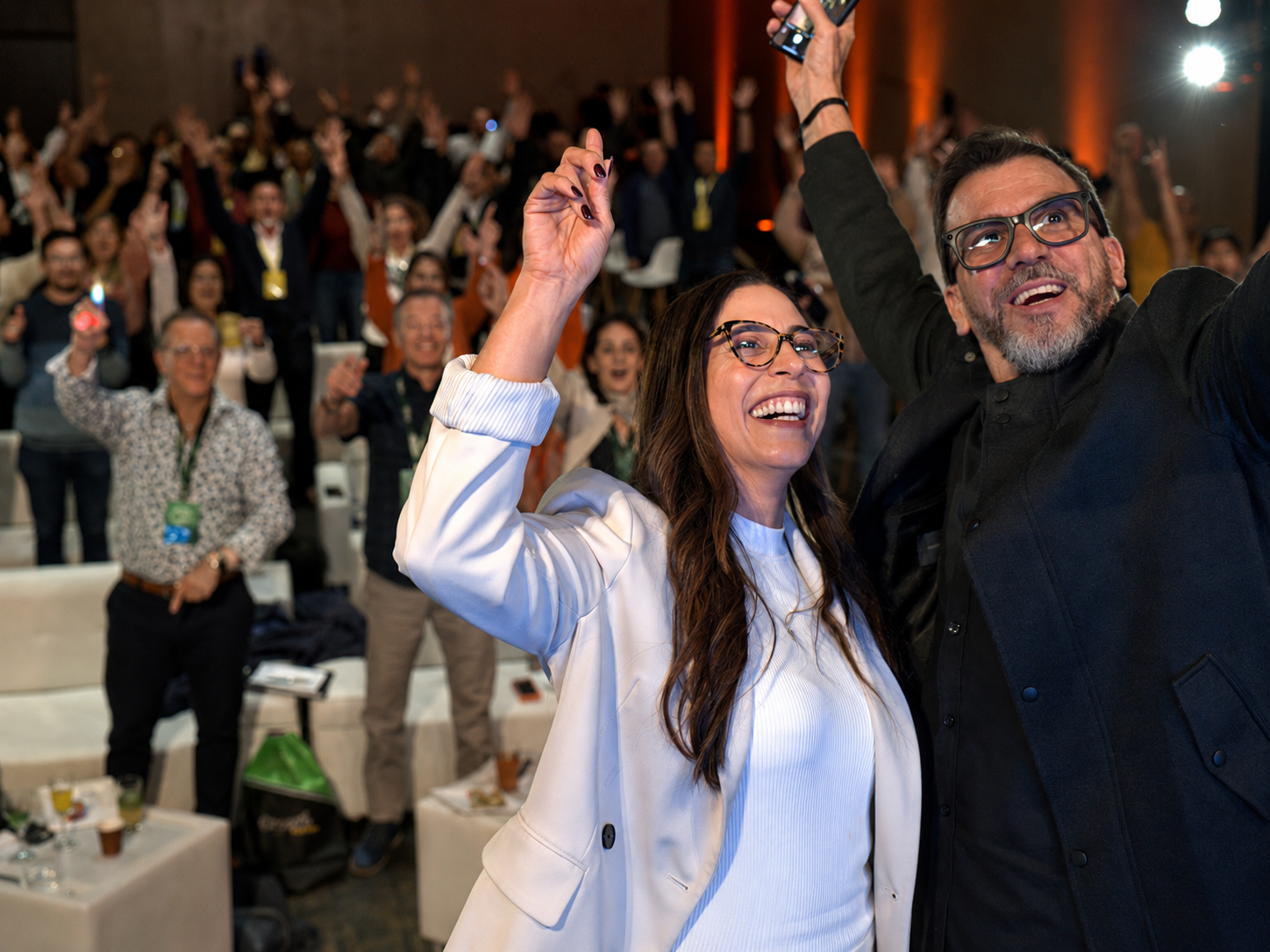 Erika Espinal y Yosvany García