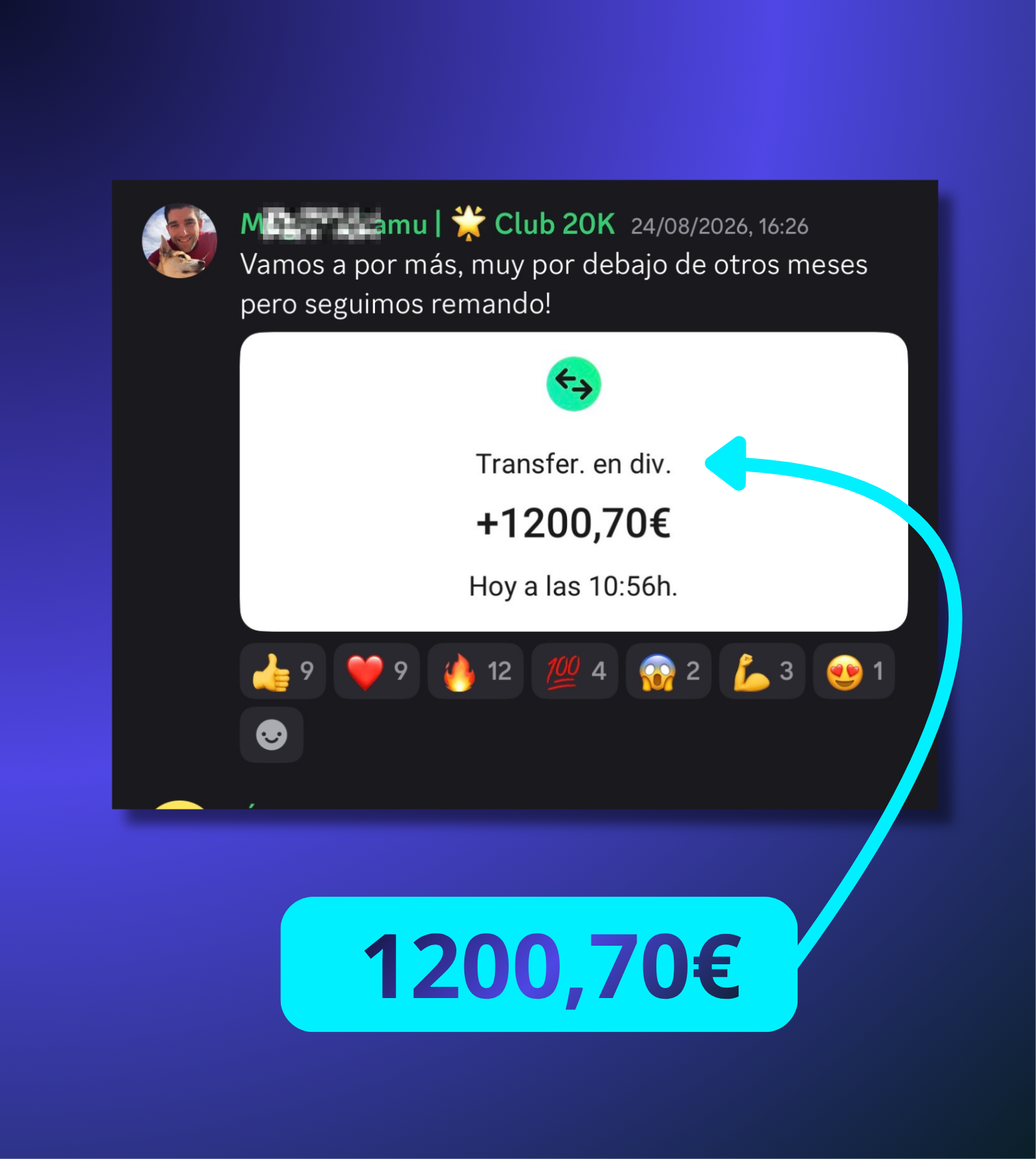 Resultado alumno MasterTube