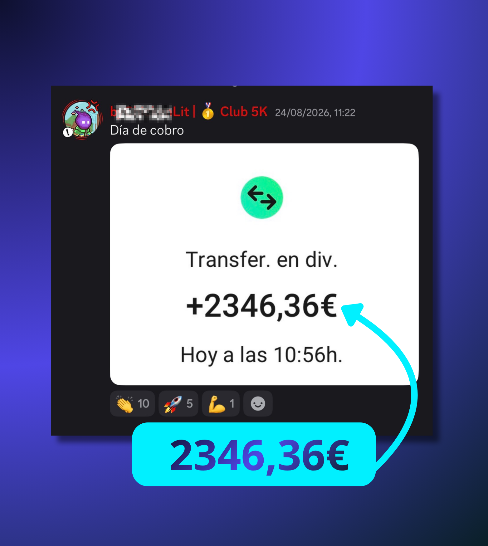 Resultado alumno MasterTube
