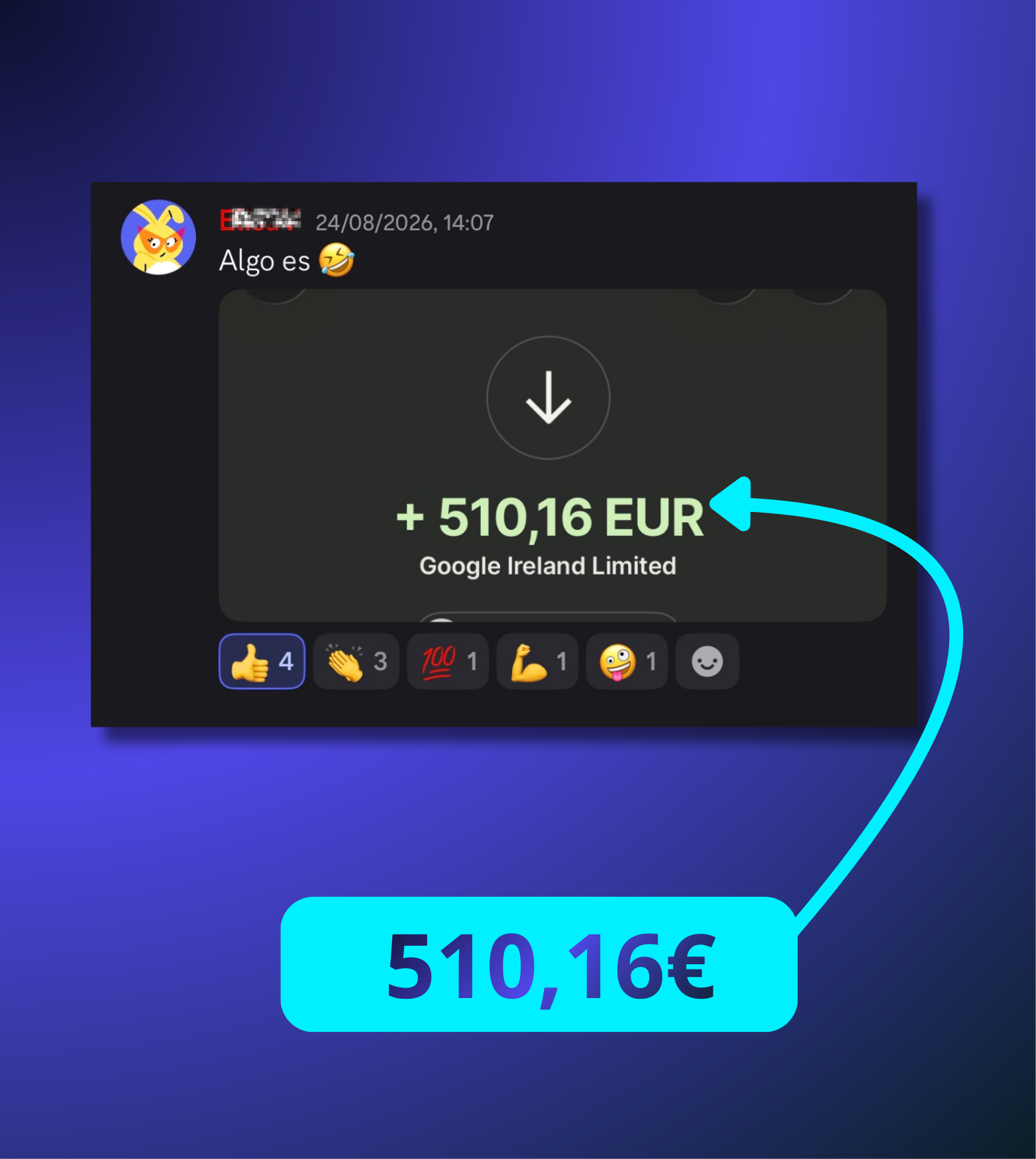 Resultado alumno MasterTube