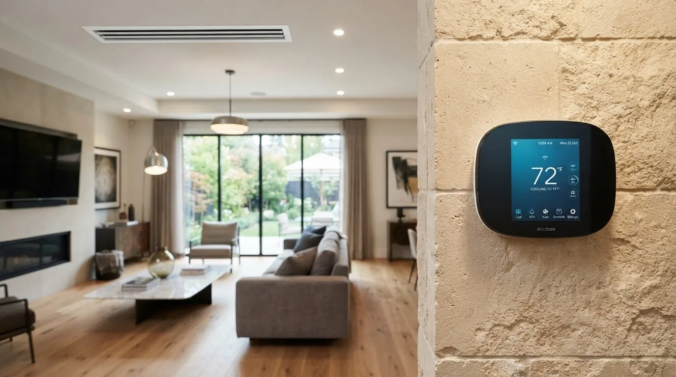 Smart Heating & Cooling home automation service by Response Electrical Contractors in Melbourne