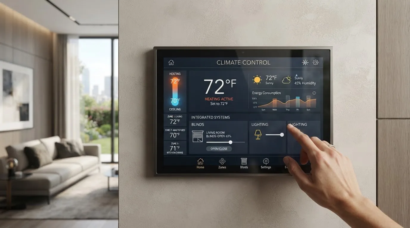 Centralised Climate Control home automation service by Response Electrical Contractors in Melbourne