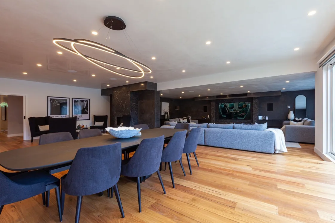 A Melbourne home cinema room with Control4 automation installed by Response Electrical
