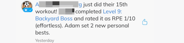 Player progress proof