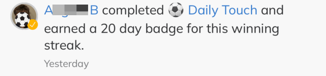 Player progress proof
