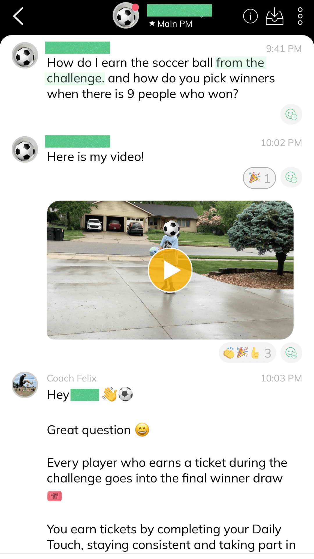 Parent testimonial